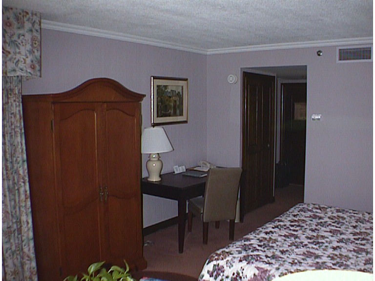 TV and Desk